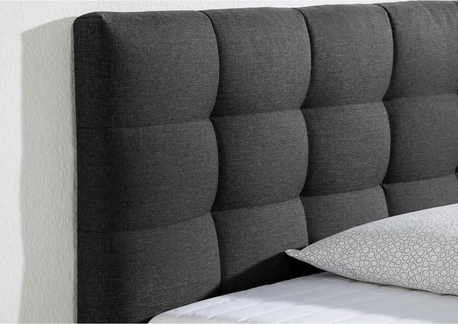 INOSIGN Boxspring Vaasa inclusief bedlade & topper xxl-uitvoering extra lengte 220 cm