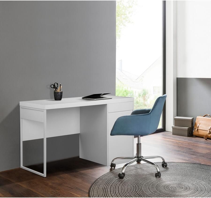 INOSIGN Bureau OAKLEY Lade metalen geleider spiegelbeeldig te monteren breedte 120 cm