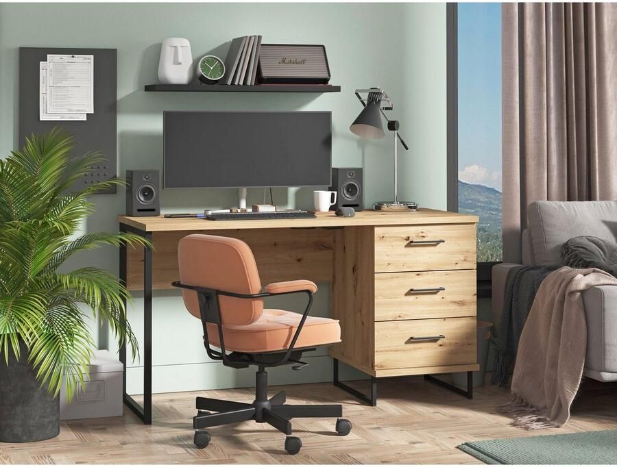 INOSIGN Bureau SARDINIA in industriële look home office