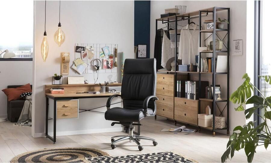 INOSIGN Bureau Wenzel Werkblad acacia decor geschikt voor het thuiskantoor laptoptafel - Foto 4