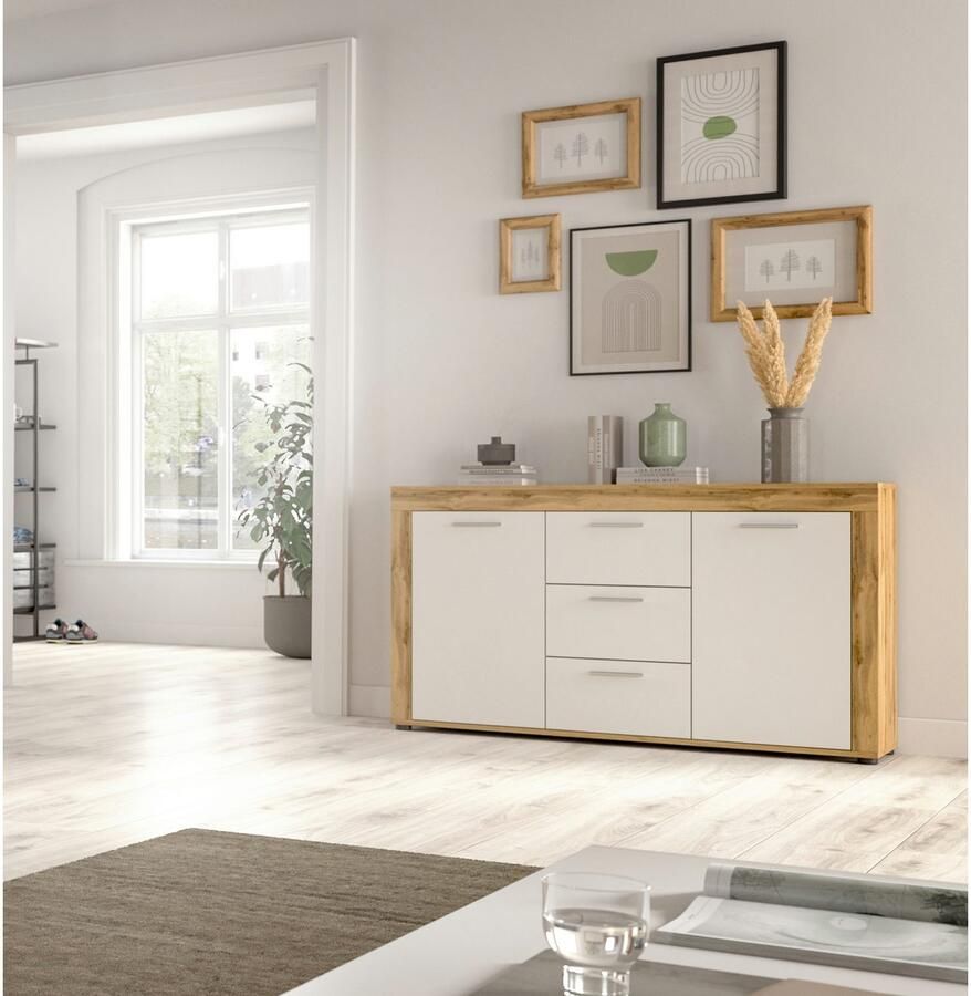 INOSIGN Dressoir Aosta breedte 125 cm in verschillende kleuruitvoeringen