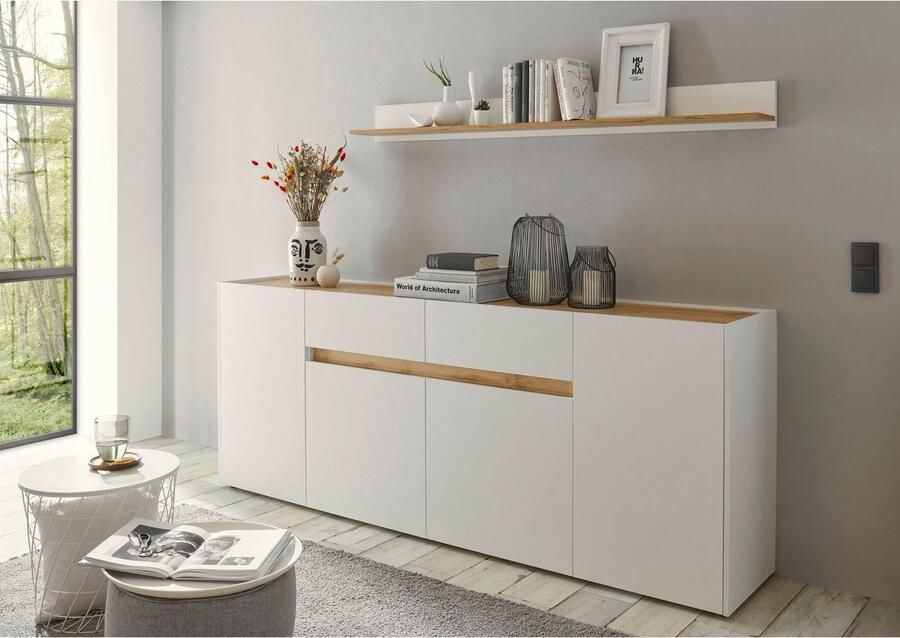 INOSIGN Dressoir City Giron moderne kast commode opbergkast tijdloos modern voldoende opbergruimte veelzijdig inzetbaar