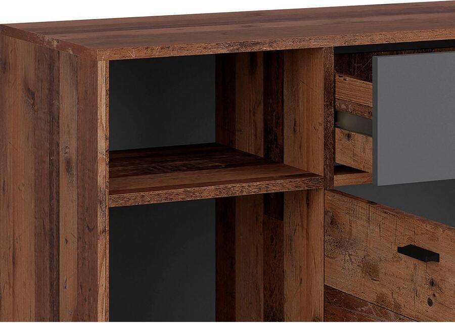 INOSIGN Dressoir Jackson Breedte 160 cm met open rek