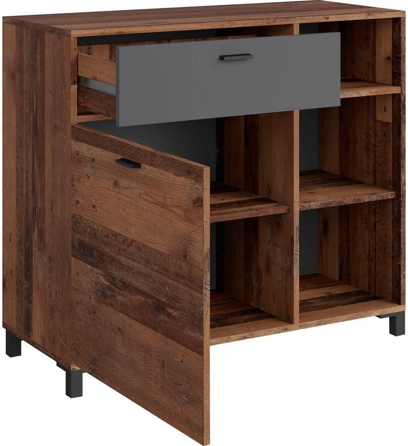 INOSIGN Dressoir Jackson Breedte 98 cm met open rek