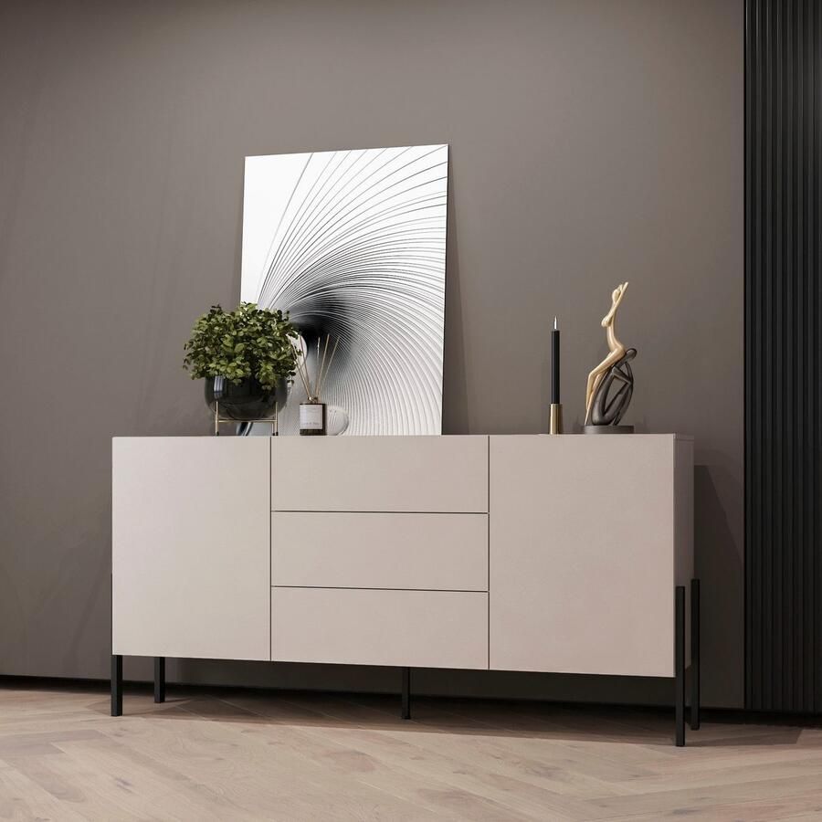 INOSIGN Dressoir Jukon breedte 150 of 180 cm moderne grepless commode