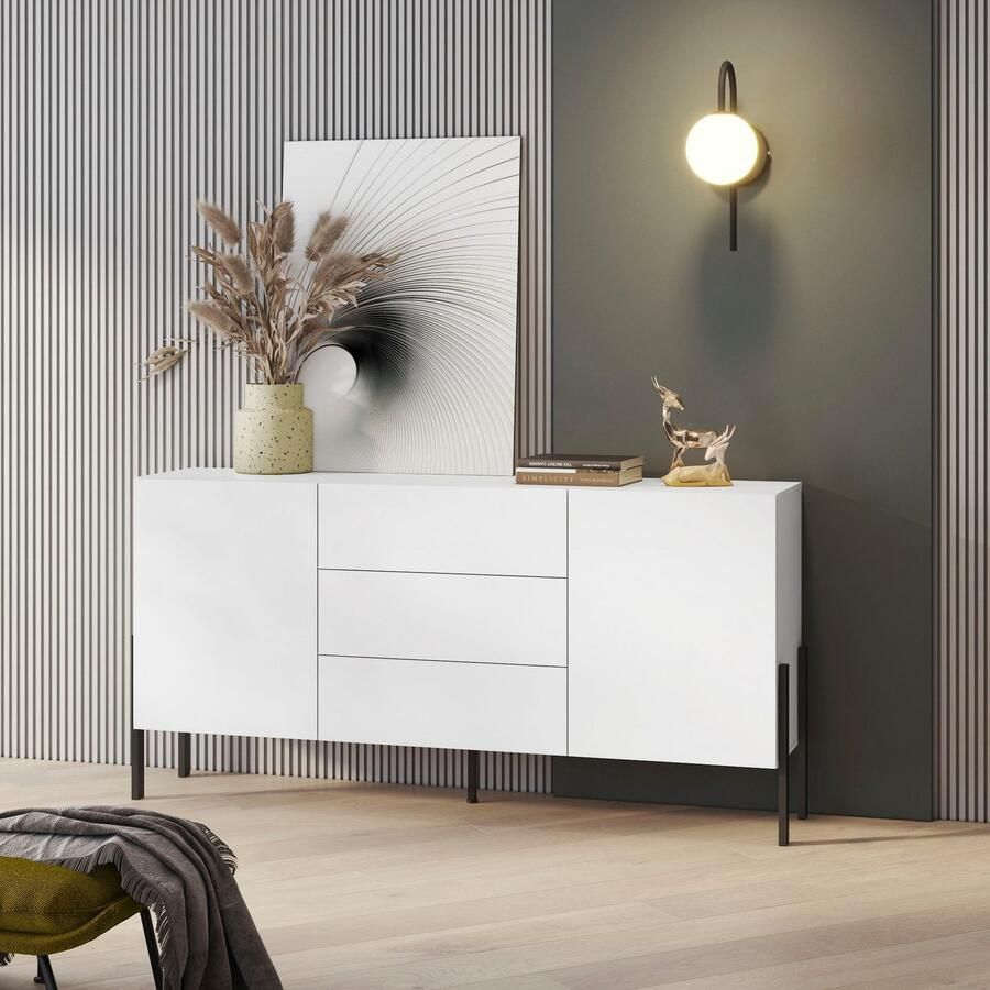 INOSIGN Dressoir Jukon breedte 150 of 180 cm moderne grepless commode