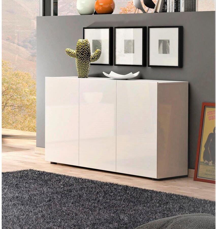 INOSIGN Dressoir MISTER dressoir commode dressoir buffetkast met 4 ruime vakken