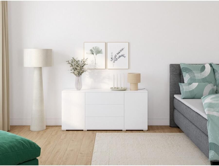 Andas Kandelaar Stompkaarsenhouder Léanne adventskandelaar Kaarsenteller van metaal in moderne stijl 4-vlam (1 stuk)