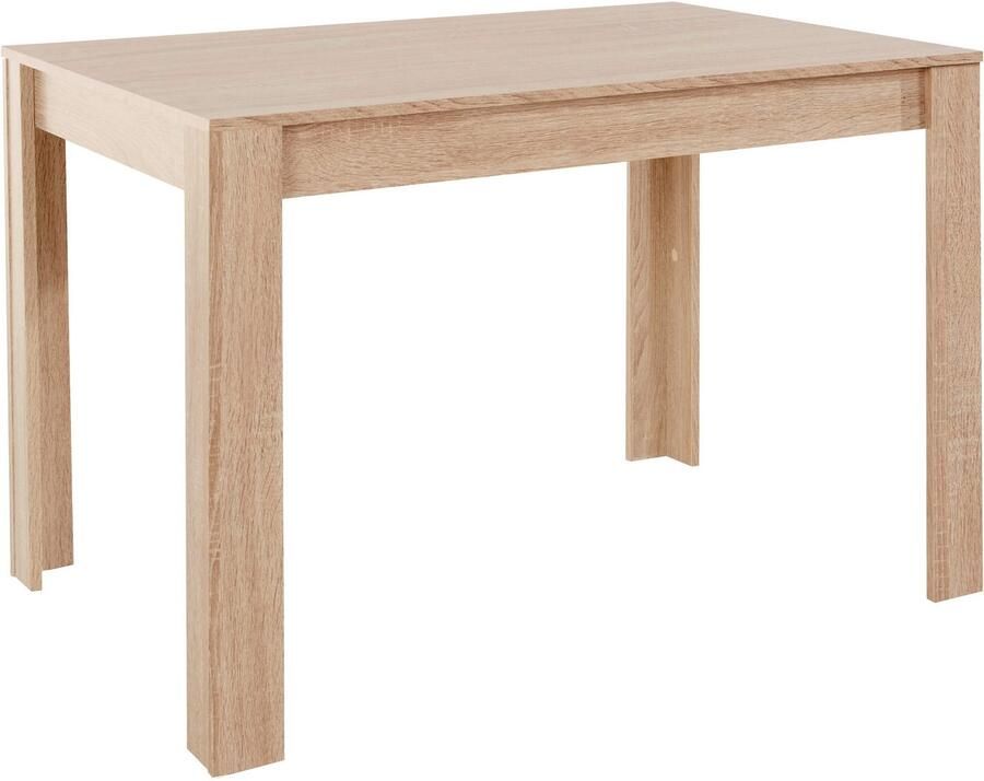 INOSIGN Eethoek Met tafel en 4 stoelen Tafelbreedte 120 cm eetkamer set tafelgroep (set 5-delig)