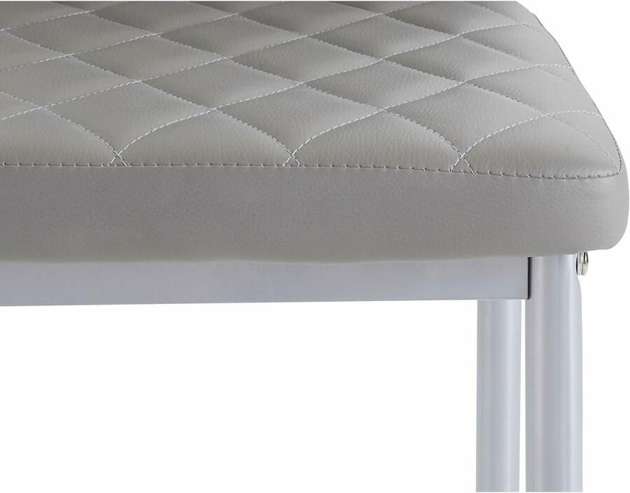 INOSIGN Eetkamerstoel BROOKE (set van 2 of 4) overtrekstof in imitatieleer (set)