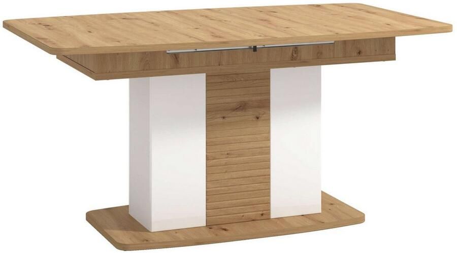INOSIGN Eettafel Bretagna 160 cm modern design uitbreidbaar met inlegplaat