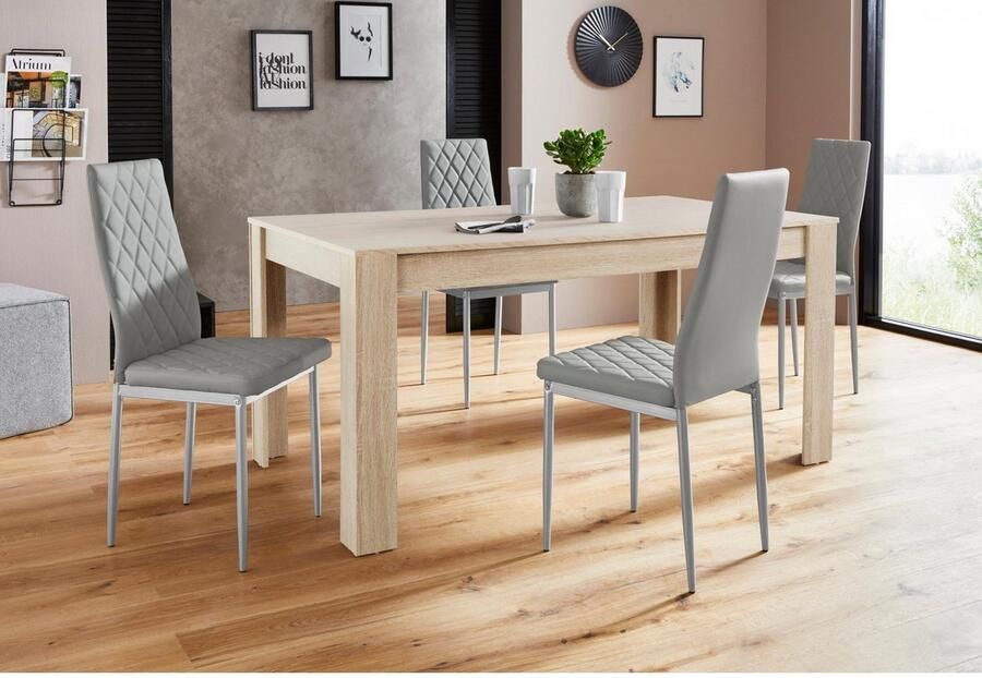 INOSIGN Eettafel Meigh TOPSELLER! van houtmateriaal breedte 160 cm