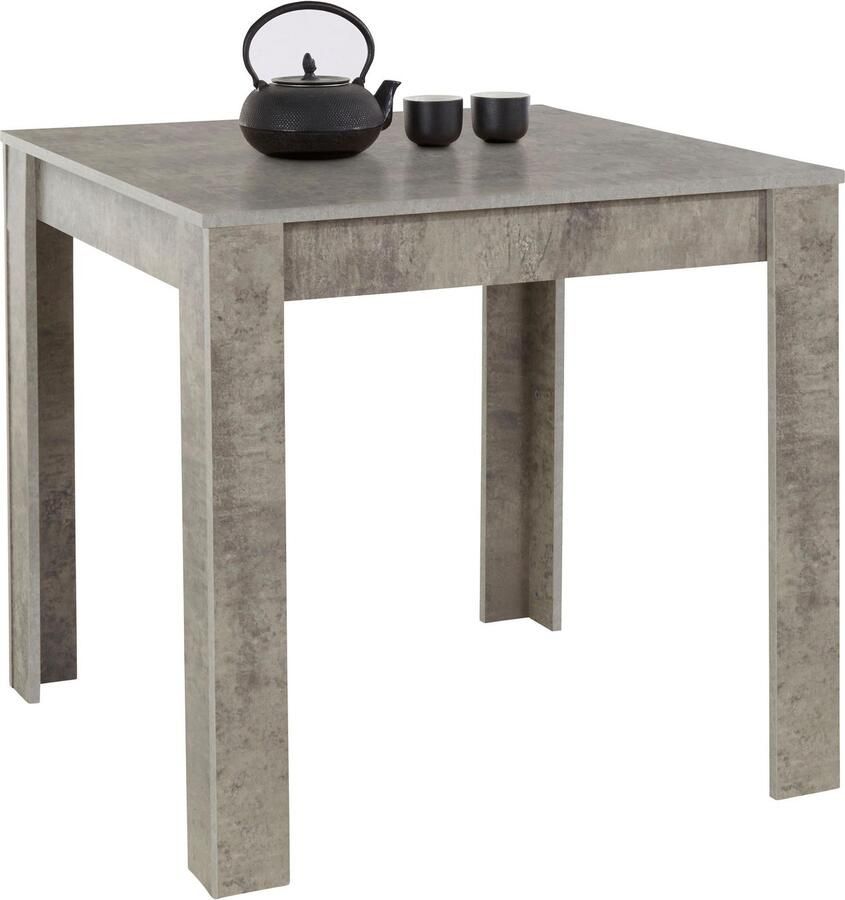 INOSIGN Eettafel Meigh TOPSELLER! van houtmateriaal breedte 80 cm