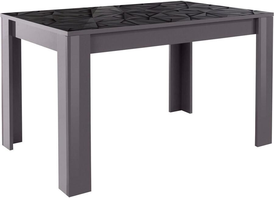 INOSIGN Eettafel Prisma 180x90 cm eettafel uittrekbaar uitbreidbaar tot 228 cm