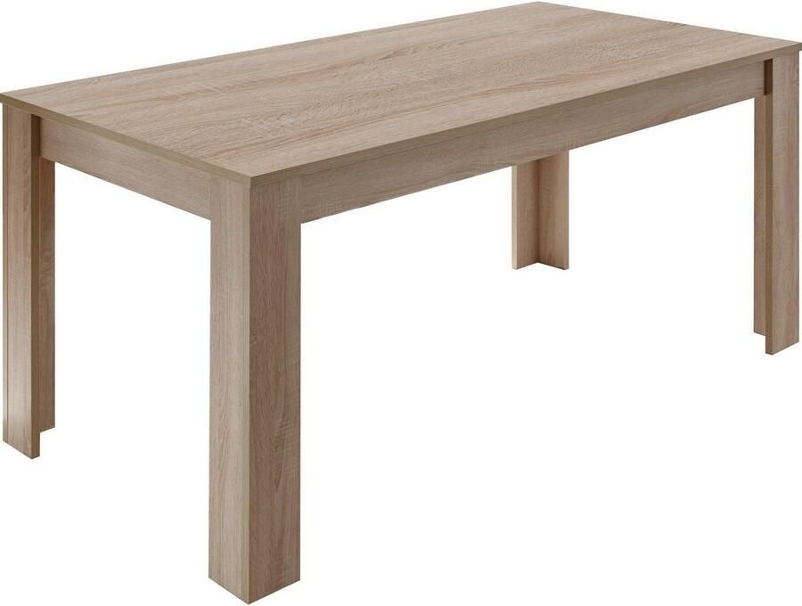 INOSIGN Eettafel Rustica breedte 180 cm uit te breiden met insteekblad