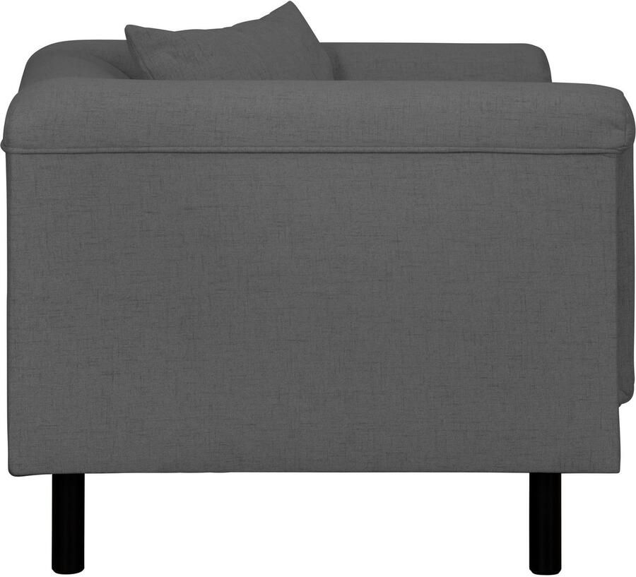 Home affaire Fauteuil AGNIA BxDxH: 100x85x71 cm incl. sierkussens ook in cord en bouclé