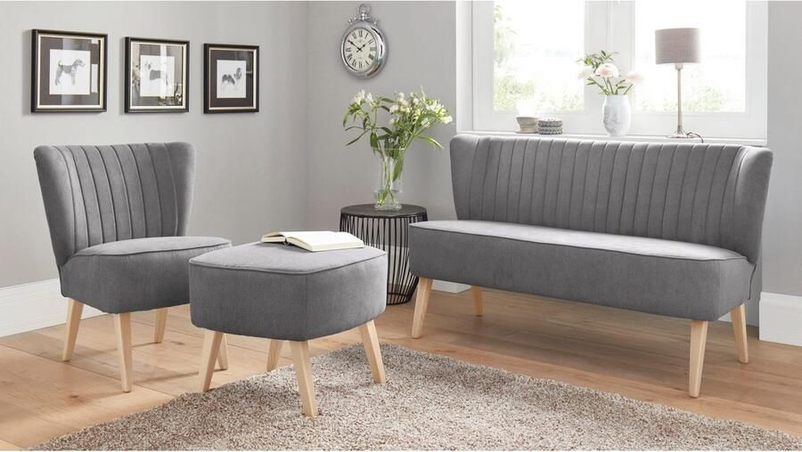 INOSIGN Fauteuil Campi verkrijgbaar in verschillende kleuren kan overal in de kamer worden geplaatst (set)