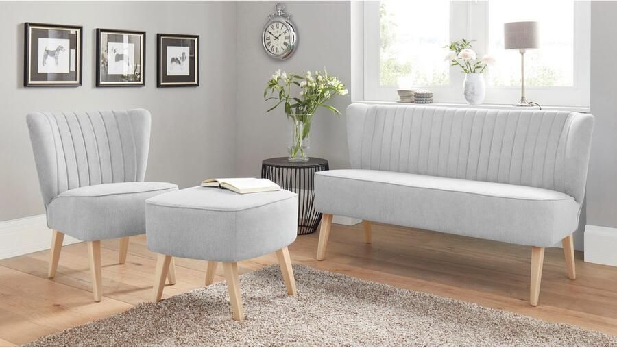 INOSIGN Fauteuil Campi verkrijgbaar in verschillende kleuren kan overal in de kamer worden geplaatst (set)