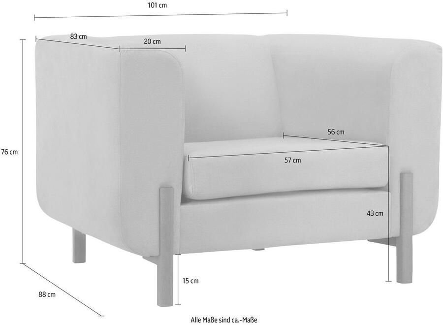 Home affaire Fauteuil Gaut
