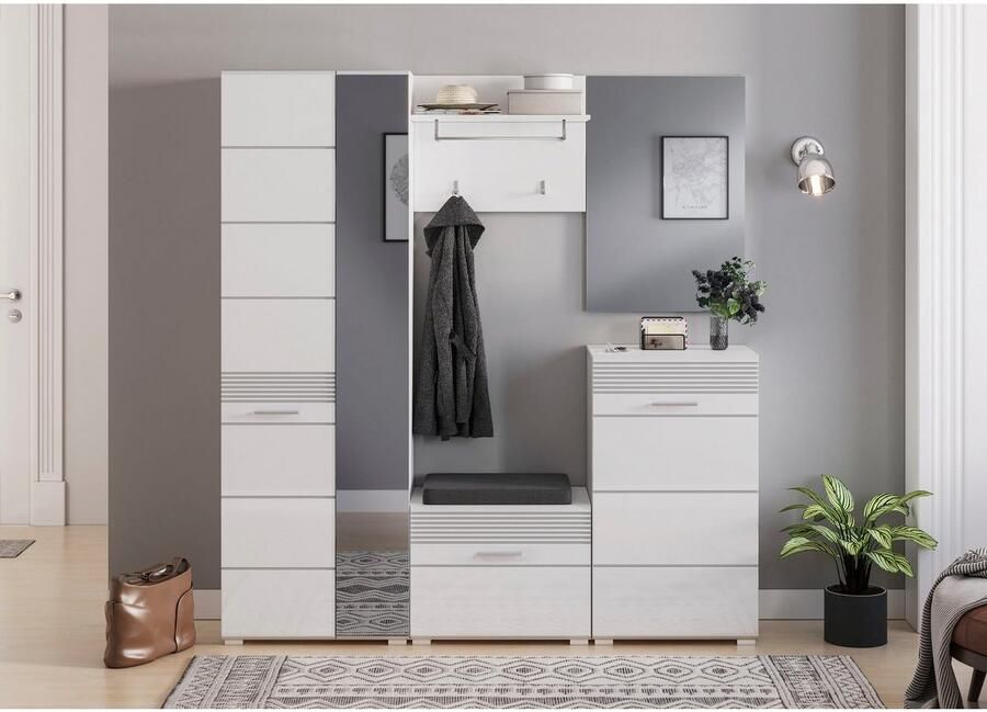 INOSIGN Garderobespiegel Malmö Hoogte 85 cm kaderloze uitstraling hoogwaardig spiegelglas