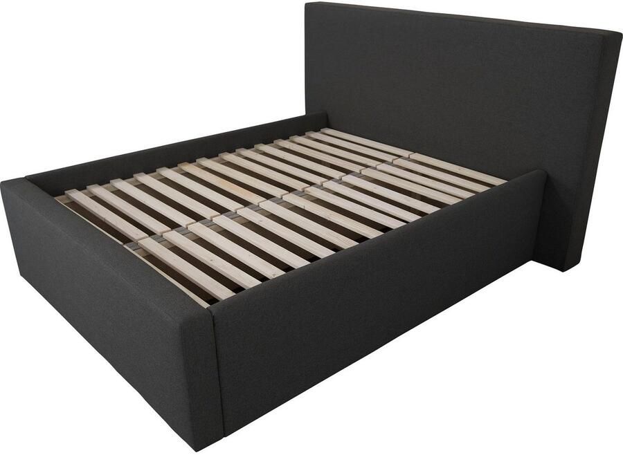 INOSIGN Gestoffeerd bed DALINA rechtlijnig hoofdbord in 5 breedten ook in 220 cm lengte