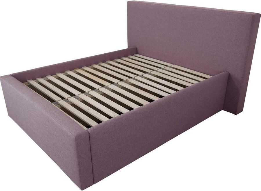 INOSIGN Gestoffeerd bed DALINA rechtlijnig hoofdbord in 5 breedten ook in 220 cm lengte