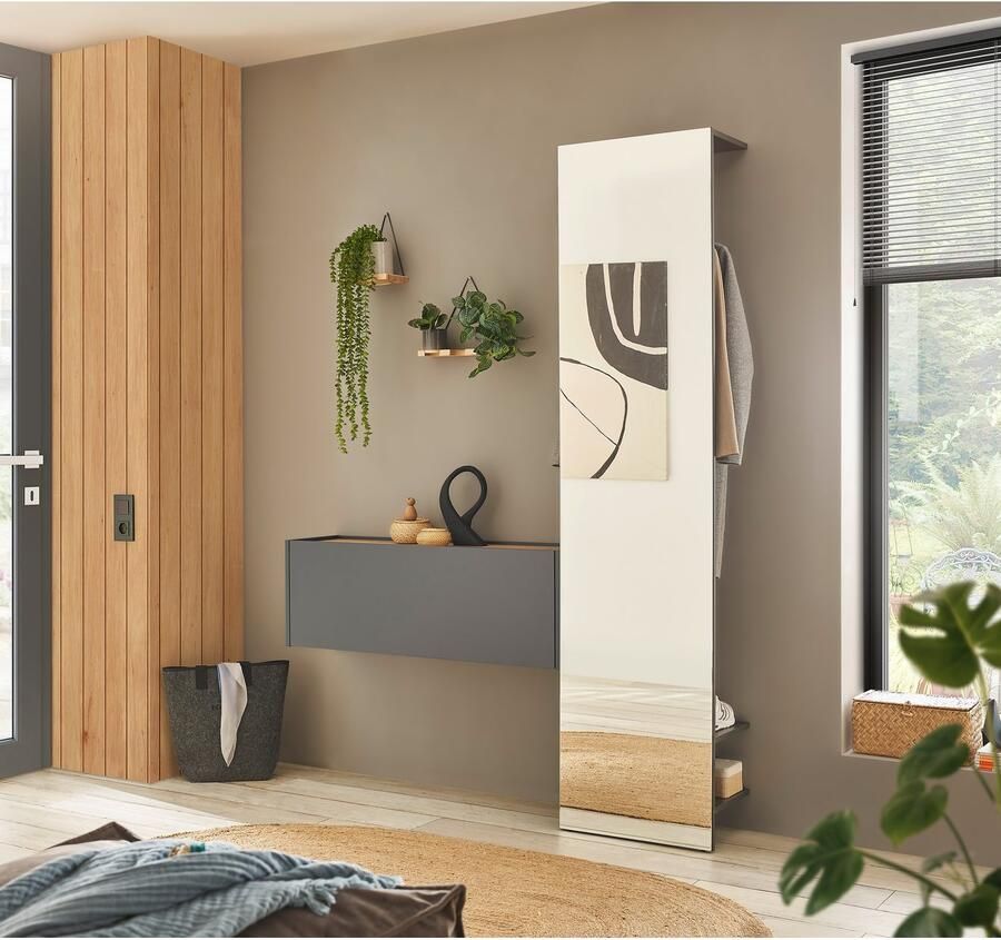 INOSIGN Halmeubelset GIRON CiTY moderne garderobe complete set met veel opbergruimte (complete set 2 stuks)