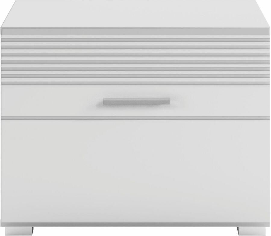 INOSIGN Halmeubelset Malmö Breedte 115 cm MDF Front met groeffrezing 4-delig bestaande uit: (4-delig)