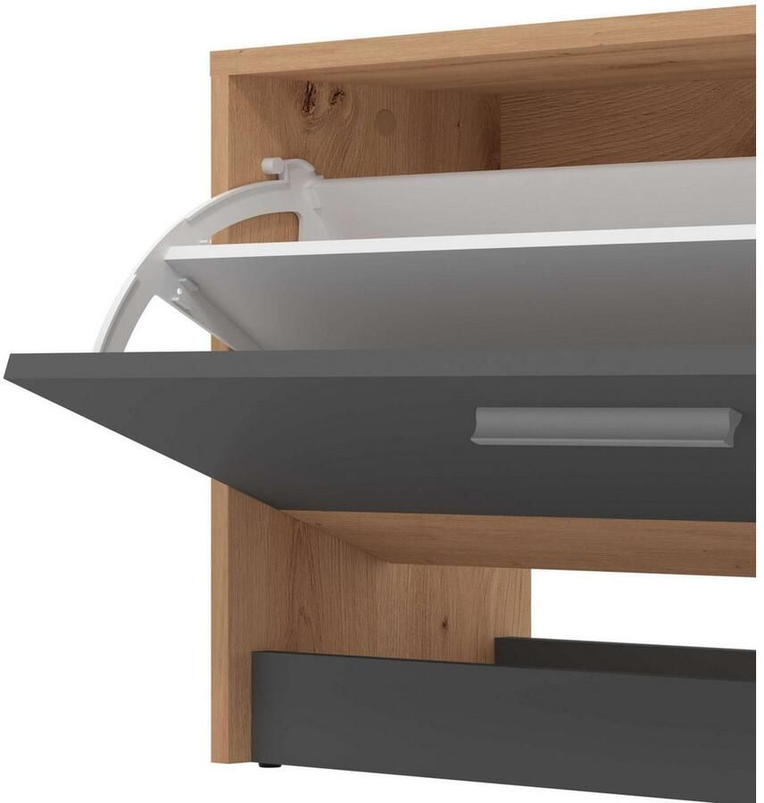 INOSIGN Halmeubelset Rimini Set 2-delig bestaande uit een garderobepaneel en schoenenkast (2-delig)