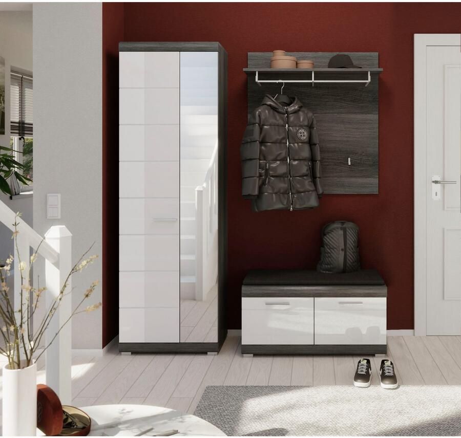 INOSIGN Halmeubelset SIENA breedte 167 cm 3-delige set individueel verstelbaar (complete set 3 stuks)