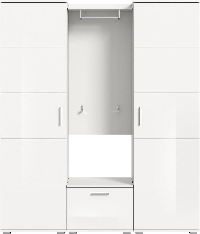 INOSIGN Halmeubelset Valge Breedte 180 cm inclusief 15 cm typeafstand 4-delig Set bestaande uit: (4-delig)