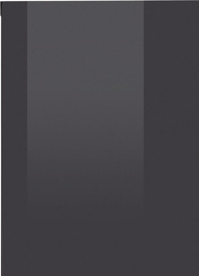 INOSIGN Hangende vitrinekast Toledo breedte 131 cm trendy glazen vitrine met decoratieve MDF-front