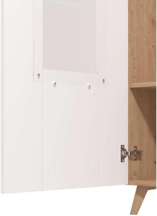 INOSIGN Woonkamerset Bretagna woonwand mediawand aanbouwwand TV-wand breedte 302 cm (complete set 4 stuks)