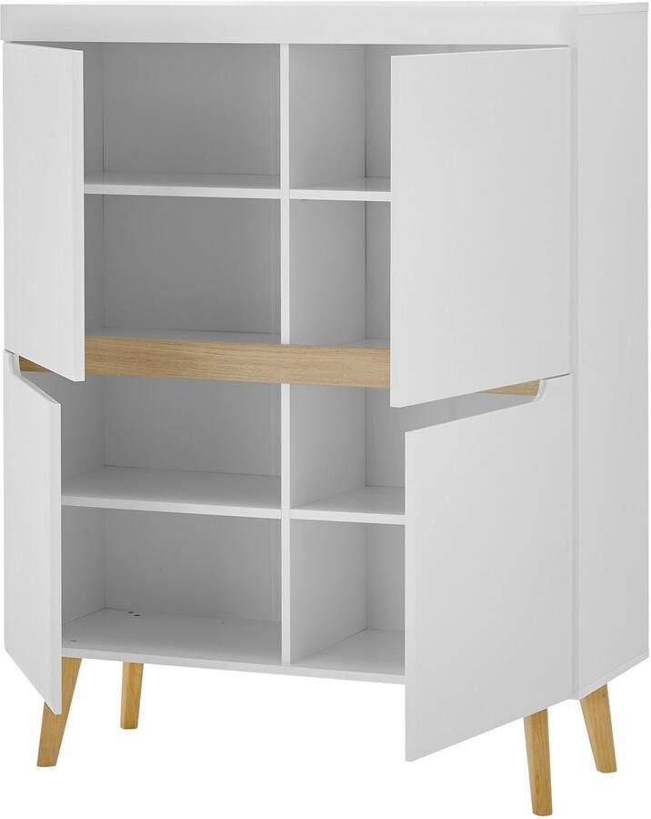 INOSIGN Highboard Torge commode kast sideboard dressoir multifunctionele kast (1 stuk)