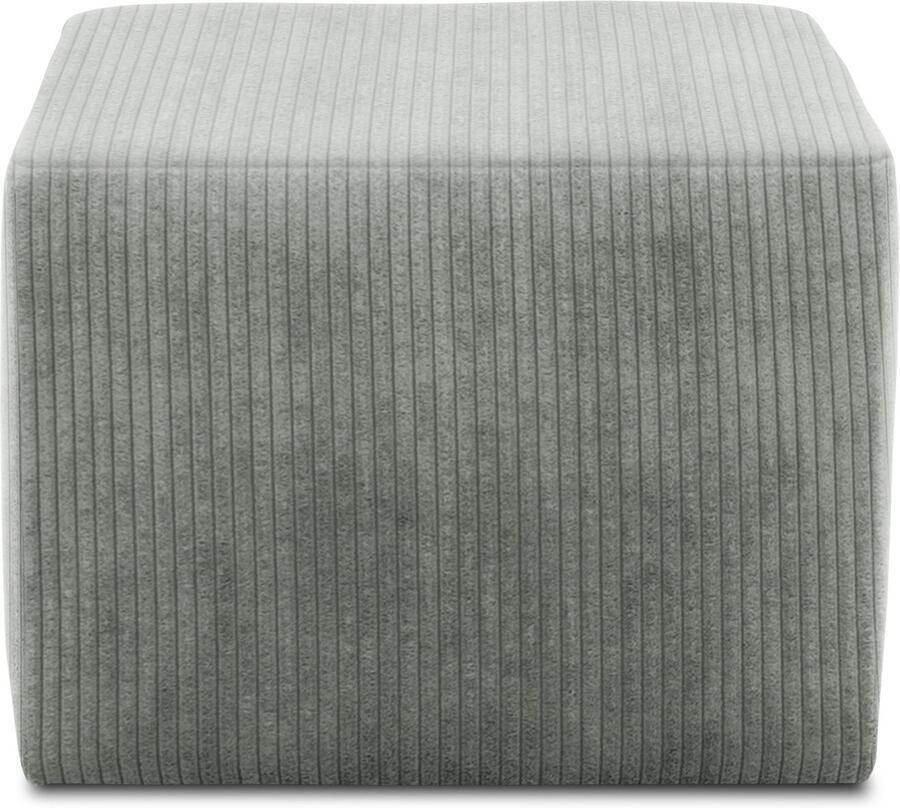 INOSIGN Hocker Jadelyn Corduroy bekleding passend bij de slaapbank