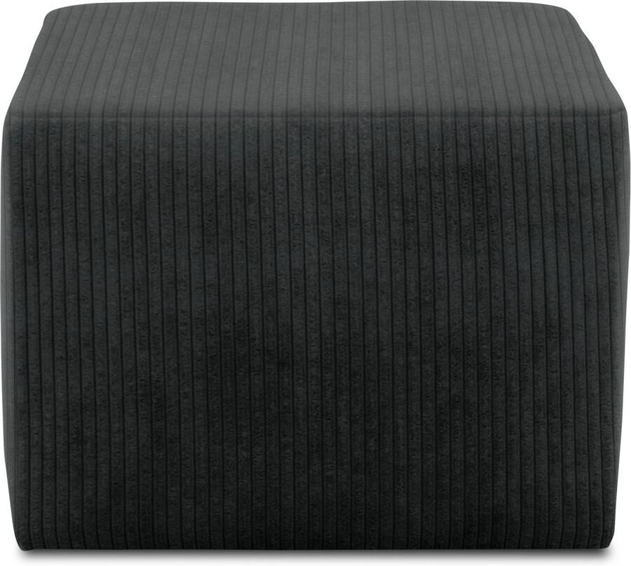 INOSIGN Hocker Jadelyn Corduroy bekleding passend bij de slaapbank