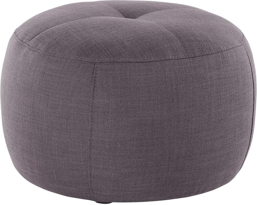 INOSIGN Hocker Lounis Ronde hocker in 2 afmetingen "soft clean" voor het gemakkelijk reinigen met water
