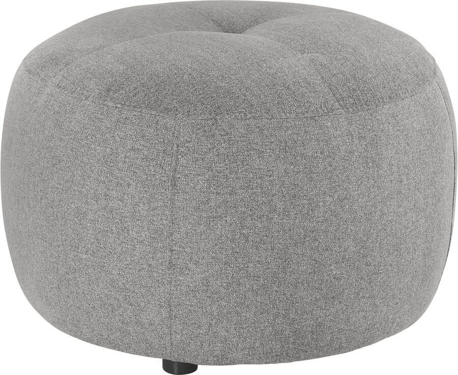 INOSIGN Hocker Lounis Ronde hocker in 2 afmetingen "soft clean" voor het gemakkelijk reinigen met water