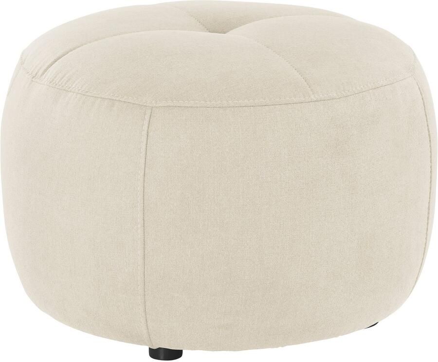 INOSIGN Hocker Lounis Ronde hocker in 2 afmetingen "soft clean" voor het gemakkelijk reinigen met water