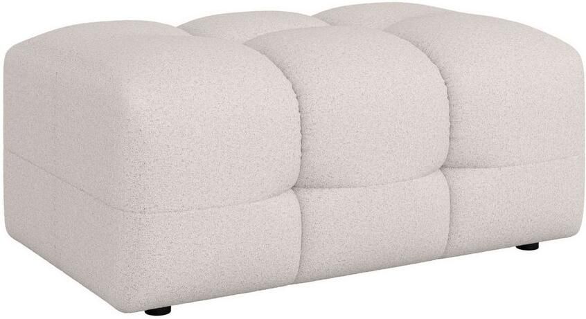 INOSIGN Hocker Manilla trendy stiksels passend bij de serie B D H 100 68 45 cm