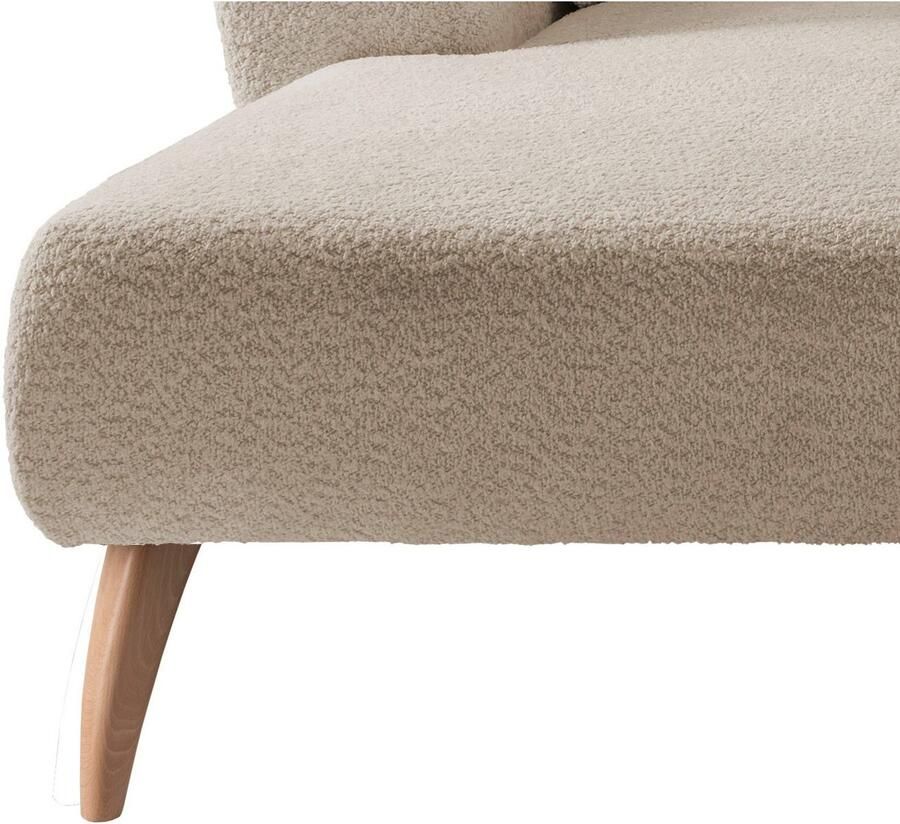 INOSIGN Hoekbank Colori gestoffeerde meubelen met tijdloos elegante rugleuning. L-vorm