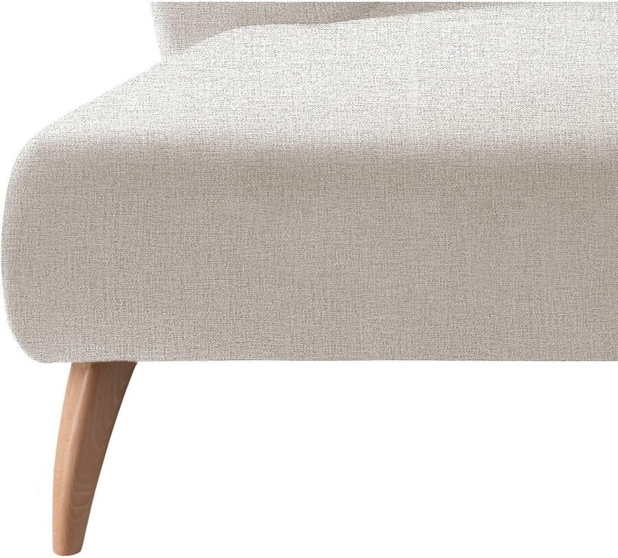 INOSIGN Hoekbank Colori gestoffeerde meubelen met tijdloos elegante rugleuning. L-vorm