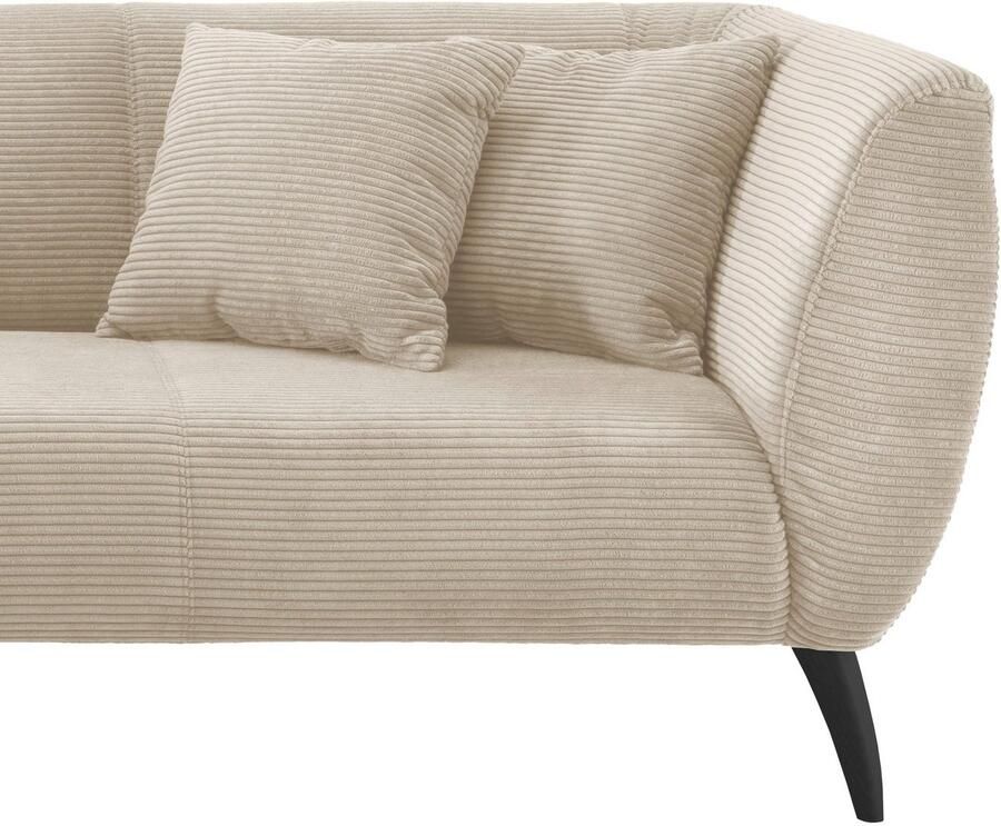 INOSIGN Hoekbank Colori gestoffeerde meubelen met tijdloos elegante rugleuning. L-vorm