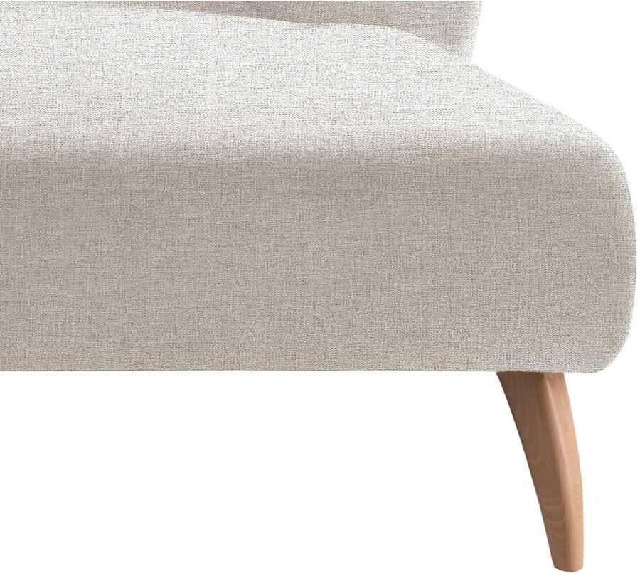 INOSIGN Hoekbank Colori gestoffeerde meubelen met tijdloos elegante rugleuning. L-vorm