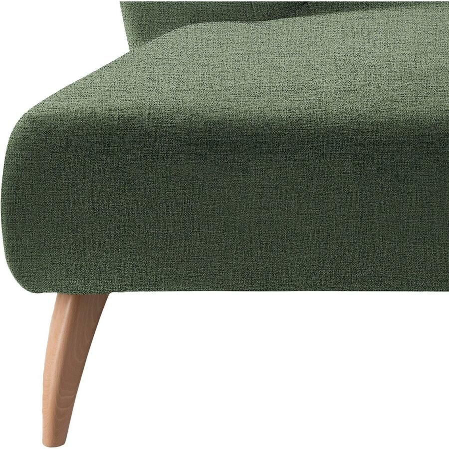 INOSIGN Hoekbank Colori gestoffeerde meubelen met tijdloos elegante rugleuning. L-vorm