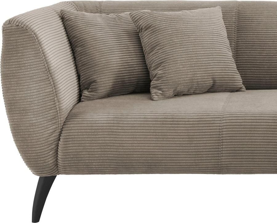 INOSIGN Hoekbank Colori gestoffeerde meubelen met tijdloos elegante rugleuning. L-vorm