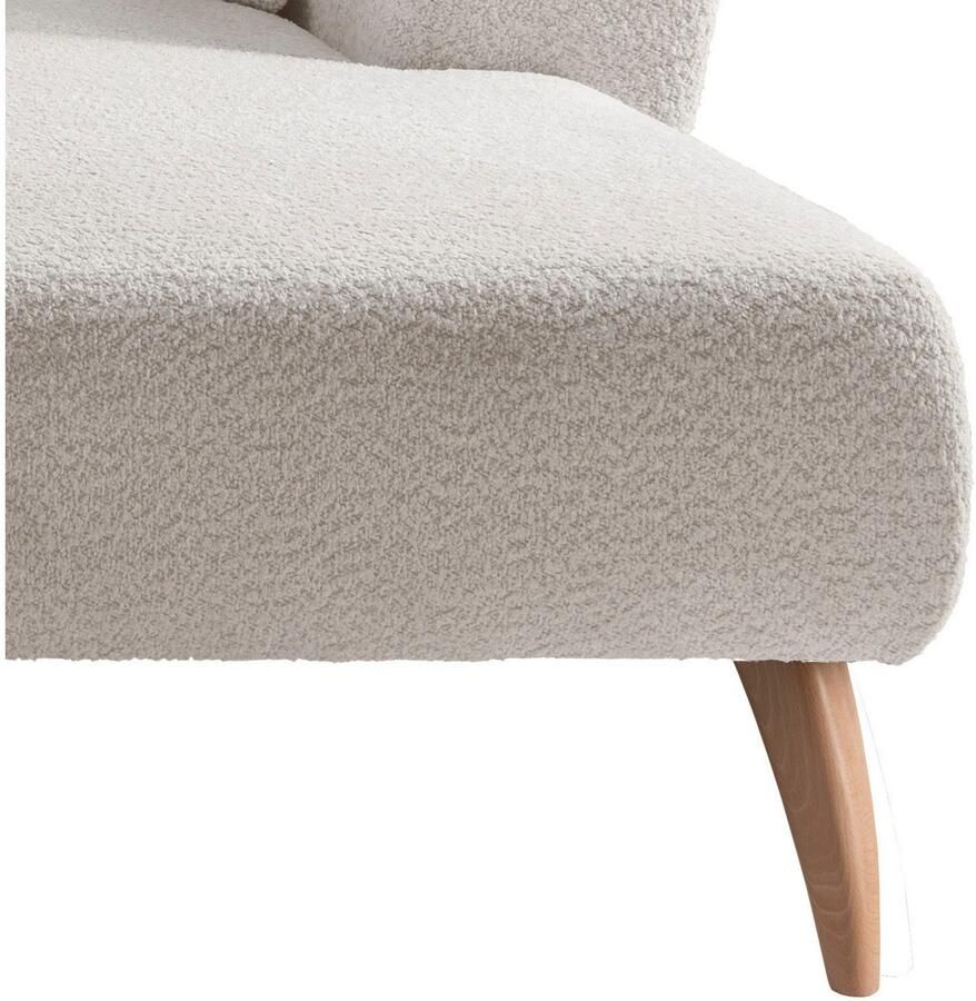 INOSIGN Hoekbank Colori gestoffeerde meubelen met tijdloos elegante rugleuning. L-vorm