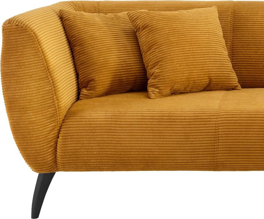 INOSIGN Hoekbank Colori gestoffeerde meubelen met tijdloos elegante rugleuning. L-vorm