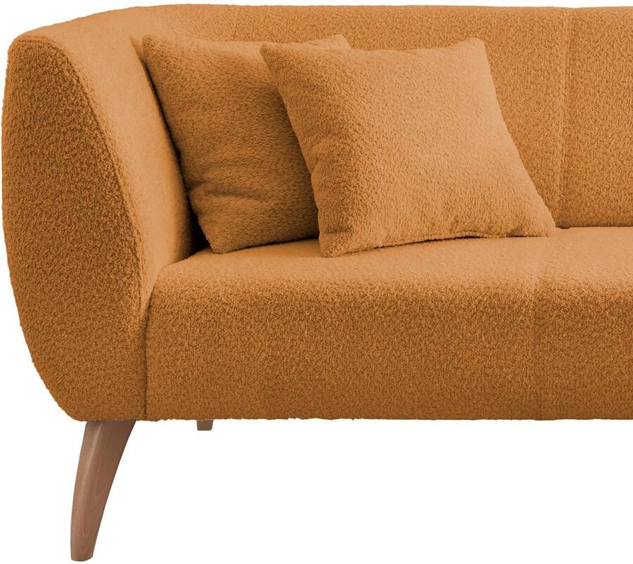 INOSIGN Hoekbank Colori gestoffeerde meubelen met tijdloos elegante rugleuning. L-vorm