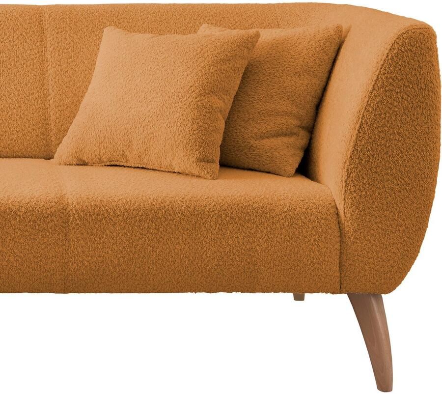 INOSIGN Hoekbank Colori gestoffeerde meubelen met tijdloos elegante rugleuning. L-vorm